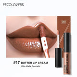 1PC Waterproof Liquid Lipstick 21 Color Vitamin E Makeup Sets Lip Glosses Lip Plumpers