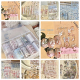 10Rolls Plaid Thousand-Bird Bow  Stars Nail Foils Transfer Paper  Nail Art Stickers  Manicure Set Decal  Nails Decoration