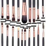 120 Colors Matte Shimmer Eyeshadow Palette Natural Waterproof Lasting Eye Shadow Makeup Set with 20 makeup brushes Cosmetics Kit