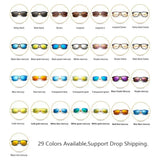 Ralferty Retro Wood Sunglasses Men Bamboo Sunglass Women Brand Sport Goggle Mirror UV400 Sun Glasses Male Shades lunette oculos