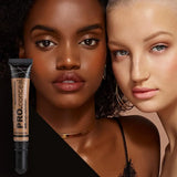 Hose Liquid Foundation Matte Nude Makeup Facial Foundation Highlight Concealer Oil Control Full Coverage Foundation for Brighten