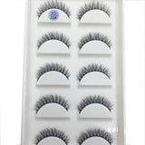 15 Style 5 Pairs 3D Eyelashes Natural False Eye Lashes Thick Faux Mink Lashes Soft Fake Eyelash Wispy Makeup Cilios