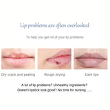 Lip Balm Exfoliating Clean Remove Dark Lip Balm Lightening Melanin Mask Gloss Oil Moisturizer Dead Skin Repair Makeup Lip Care