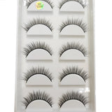 15 Style 5 Pairs 3D Eyelashes Natural False Eye Lashes Thick Faux Mink Lashes Soft Fake Eyelash Wispy Makeup Cilios