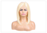 13x4 13x6 613 HD Blonde Bob Hair Wig Human Hair Lace Frontal Wig Brazilian Straight Bob Wig Lace Front Human Hair Wigs For Women