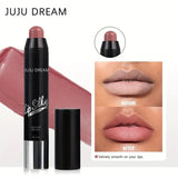Matte 4-Color Lipstick Pen, Waterproof Long-Lasting, Easy Apply, Non-Fading, Multi-Look Lip Makeup, Unisex, Safe & Certified