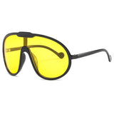 Vintage One Piece Champagne Sunglasses