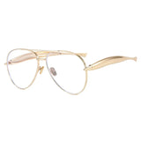 Fearless Gold Oversized Sunglasses