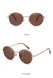 Steampunk Round Polarized Sunglasses With Prescription Women Men UV400 Anti-glare Myopia Sun Glasses Power 0 -0.5 -0.75 To -6.0