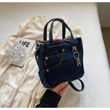 Women's Box Crossbody and Shoulder Handbag | Polyester, Adjustable Strap