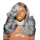 Bouncy Curly Rooted Color HD Lace Front Wig | 13x4 Glueless Human Hair Ready To Go