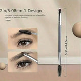 Eyebrow Brush,11-In-1 Eyelash Grooming Kit, Includes Eyelash Curler With Comb Separator, Eyelash Wand,  4 Silicone Refill Pads