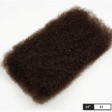 Rebecca Afro Kinky Bulk Human Hair for Braiding | Remy Virgin Brazilian Extensions (Multi-Color)