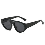 SHAUNA Retro Pilot Men Sunglasses Shades UV400 Fashion Gradient Women Double Color Punk Sun Glasses