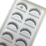 15 Style 5 Pairs 3D Eyelashes Natural False Eye Lashes Thick Faux Mink Lashes Soft Fake Eyelash Wispy Makeup Cilios