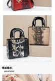Fashion Brand Designer Women's Handbag | New Crocodile Pattern Daifei Bag (Classic Versatile Shoulder & Commuter Crossbody Bag)