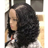 Micro Twist Braided Bob Wig | Kanekalon Box Braids | Pixie Style