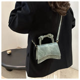 Fashionable Women's Shoulder Bag | Pure Color Trendy Crossbody Bag & Simple Casual Diagonal Bag (Small Square Bags for Autumn & All Seasons)