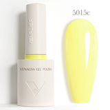 VENALISA 10ml Nail Gel Polish Summer Nails Jelly Color Semi Transparent New Formula Vegan HEMA TPO Free Long Wear Varnish UV Gel
