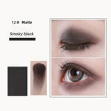 Professional 12 Colors Eyeshadow Palette Natural Shimmer Matte Nudes Cosmetic Eye Makeup Plate for Makeup Artists