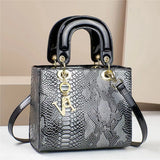 Fashion Brand Designer Women's Handbag | New Crocodile Pattern Daifei Bag (Classic Versatile Shoulder & Commuter Crossbody Bag)