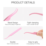 DIY Lashes Extension Kit Eyelashes 40D 8-16mm 240PCS Clusters Lash Bond and Seal Makeup Tools for Gluing  Lashes Gluing Glue