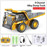 RC Excavator RC CRA Children Toys Remote Control Excavator Toys Kids Radio Control Dump Truck Bulldozer Electric Car Toys Gift