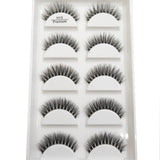 Transparent 3D Mink Eyelashes, Natural Clear False Eye Lashes, Soft Invisible Eyelash, Wispy Makeup Faux Cils, H13 X08, 5 Pairs