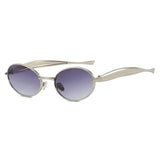 Fearless Gold Oversized Sunglasses