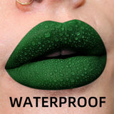 19 colors Matte Velvet Lip Gloss Waterproof Liquid Lipstick Nude Black Lips tint Makeup Lip Glaze Cosmetics Red Lip Stain Beauty