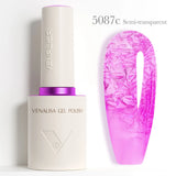VENALISA 10ml Nail Gel Polish Summer Nails Jelly Color Semi Transparent New Formula Vegan HEMA TPO Free Long Wear Varnish UV Gel