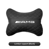 Car Seat Head Support Cushion Lumbar Pillow Interior Accessories For Mercedes Benz AMG Smart W205 C300 W203 W206 W108 W124 W126