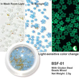 White Acrylic Flower Nail Art Decorations Mixed Size Rhinestones Red Blue Gem Manicure Tools Accessories DIY Nails Design 5g