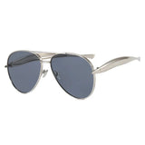 Fearless Gold Oversized Sunglasses