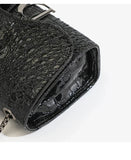 Luxury Women's Handbag with Chains & Sequins | Crossbody Shoulder Messenger Bag (Brand Design, Animal Print, Casual Purses)
