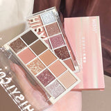 HISYI Star Rejuvenation Ten-Color Eye Shadow Pearl Matte Pink Pure Desire Powder Brown Plate Gentle Daily Cheap Makeup