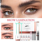 Hot Brow Lift Perming Eyebrow Lifting Brow Lamination Kit With Cling Film Nutrition Keratin Perming Lotion For Home Use Kit