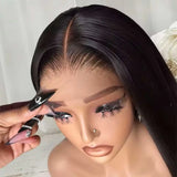 Silky 613 Blonde Bone Straight Human Hair Wig Dual 13x4&13x6 Invisible HD Lace Super Long Lengths
