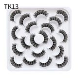 Russian Strip Lashes Makeup Lashes 25mm 3D Mink Volume Fluffy Natural False Eyelashes Thick Dramatic Mink Eyelashes Wholesale