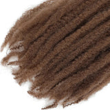 18" Marley Twist Braiding Hair | Crochet Braids | Afro Twist Kinky Hair Extensions | Ombre Colors | 30 Strands/Pack