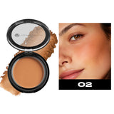 Woman makeup 6-Color Matte Bronze Powder Velvety Smooth Natural Setting Powder Makeup