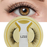 YSDO Magnetic Eyelashes Reusable Winged Magnetic 3D Mink lashes Long-Lasting No Glue Needed False Eyelashes with Tweezer Makeup