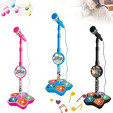 Kids Microphone Stand Toy, Portable Children's Karaoke Electronic, Durable Party Karaoke Microphone Stand, Kids Karaoke Machine