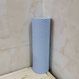 Yoga Roller Round Enhanced Home Workouts EVA Foam Cylinder Hexagonal Roller for Pilates Exercise  Diameter 9.5cm Length 29.7cm