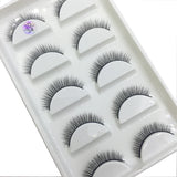 15 Style 5 Pairs 3D Eyelashes Natural False Eye Lashes Thick Faux Mink Lashes Soft Fake Eyelash Wispy Makeup Cilios