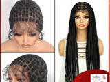 Full Lace Braided Wig Cap | Cornrow Cap | Double Lace Braiding Cap | Knotless Braid Cap