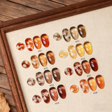 MIANEL 10ML Brown Amber Series Jelly Gel Nail Polish 2026 New Popular Ice Clear Caramel Nail Polish Black Nails 1-6pcs
