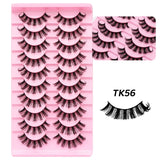 Russian Strip Lashes Makeup Lashes 25mm 3D Mink Volume Fluffy Natural False Eyelashes Thick Dramatic Mink Eyelashes Wholesale