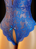 Transparent Sexy Crotchless Bra Set Lingerie Women Lace Hollow Bra Costumes Deep V Open Bra Underwea Erotic Backlesshot Bodysuit
