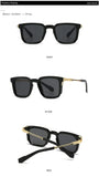 SHAUNA New Square Women Luxury Sunglasses Retro Rivets Men Gradient Shades UV400 Sun Glasses